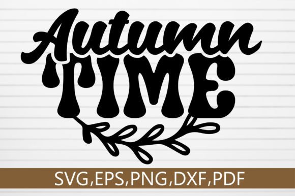 Autumn Time Retro SVG Review