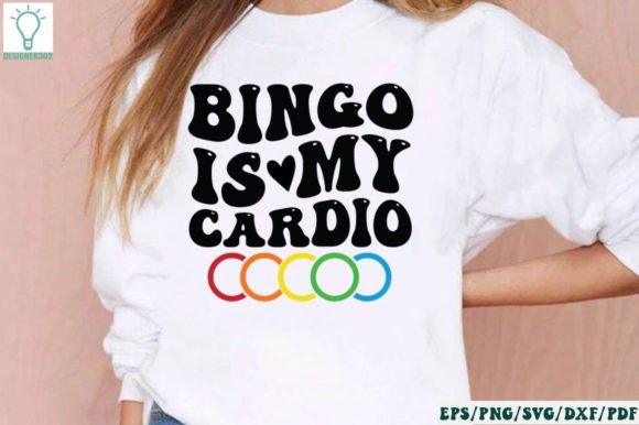 Bingo is My Cardio Retro SVG Review
