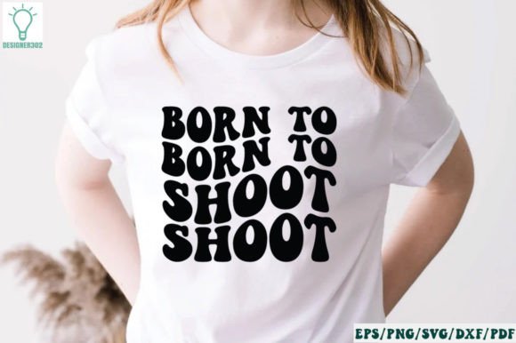 Born to Shoot Retro SVG Review