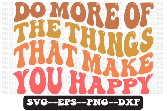 DO MORE of the THINGS Retro Svg Design