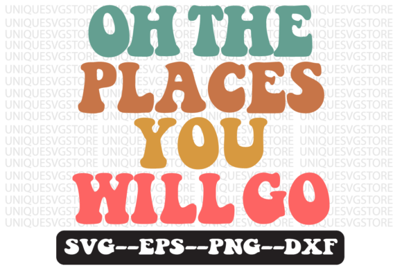 Oh the Places You Will Go Retro Svg Review