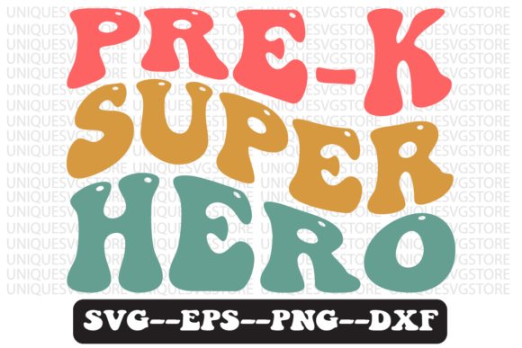 Pre-K Super Groovy Retro Svg Design Review