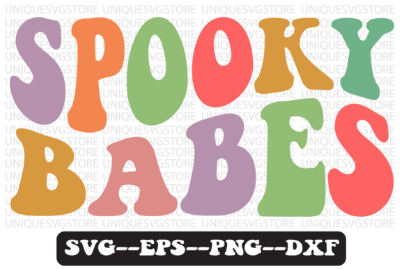 Spooky Babes Groovy Retro Svg Design Review